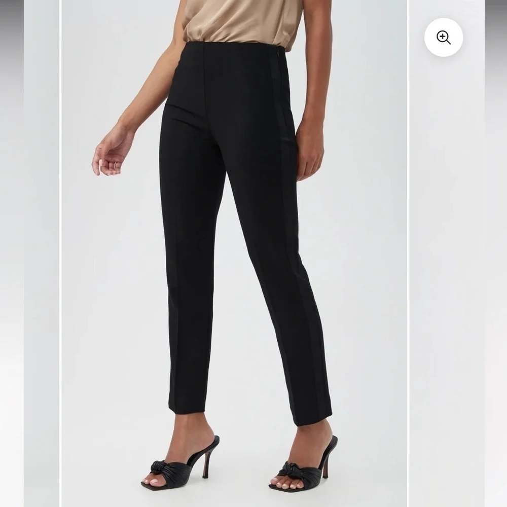 Trina Turk NWT Furusato Women's Pants with Size Tux Stripe Size 14 - Picture 7 of 16